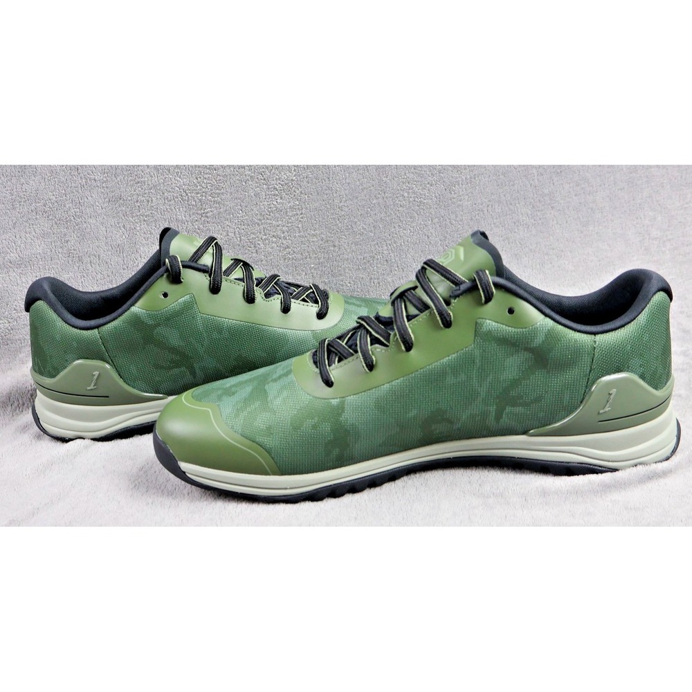 Mens Born Primitive Savage 1 Training Shoes 12.5 OD green camo 22006-318